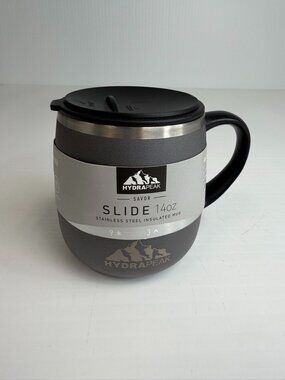 Hydrapeak Mug Stainless Steel 14 Oz Slide Insulated Coffee Tea Cup Party Core Ne